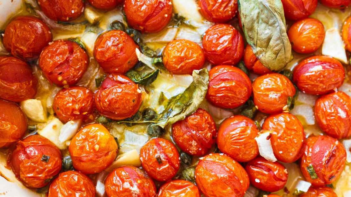 From the vine to divine! Try these delicious roasted cherry tomatoes!