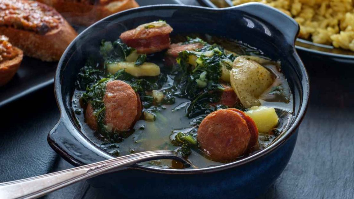 This rich, belly-filling soup is one of our favorite ways to serve our farm-grown kale.