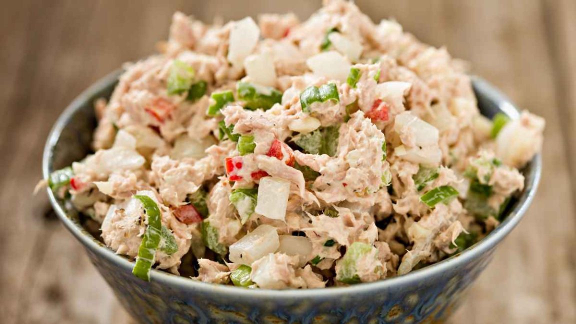 We love this salad on whole-grain bread or on crisp butterhead lettuce. 