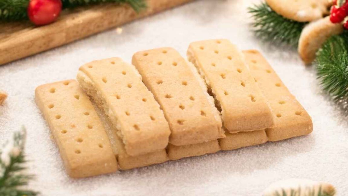 Enjoy buttery bliss in every bite with this easy shortbread recipe!