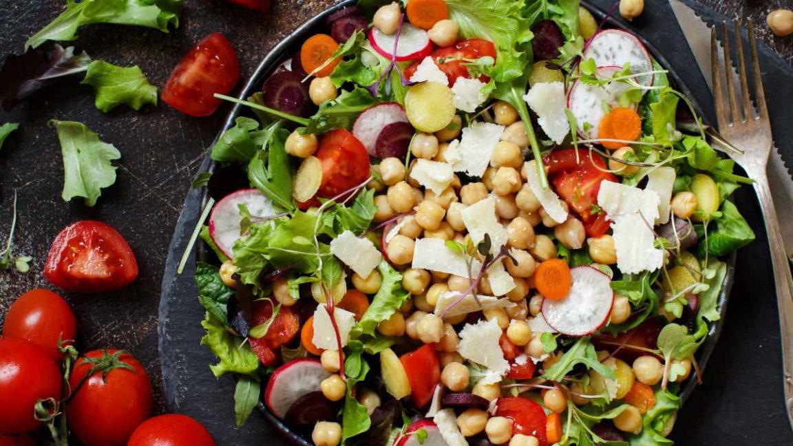 This flavorful salad is loaded with farm-fresh microgreens and crisp produce!