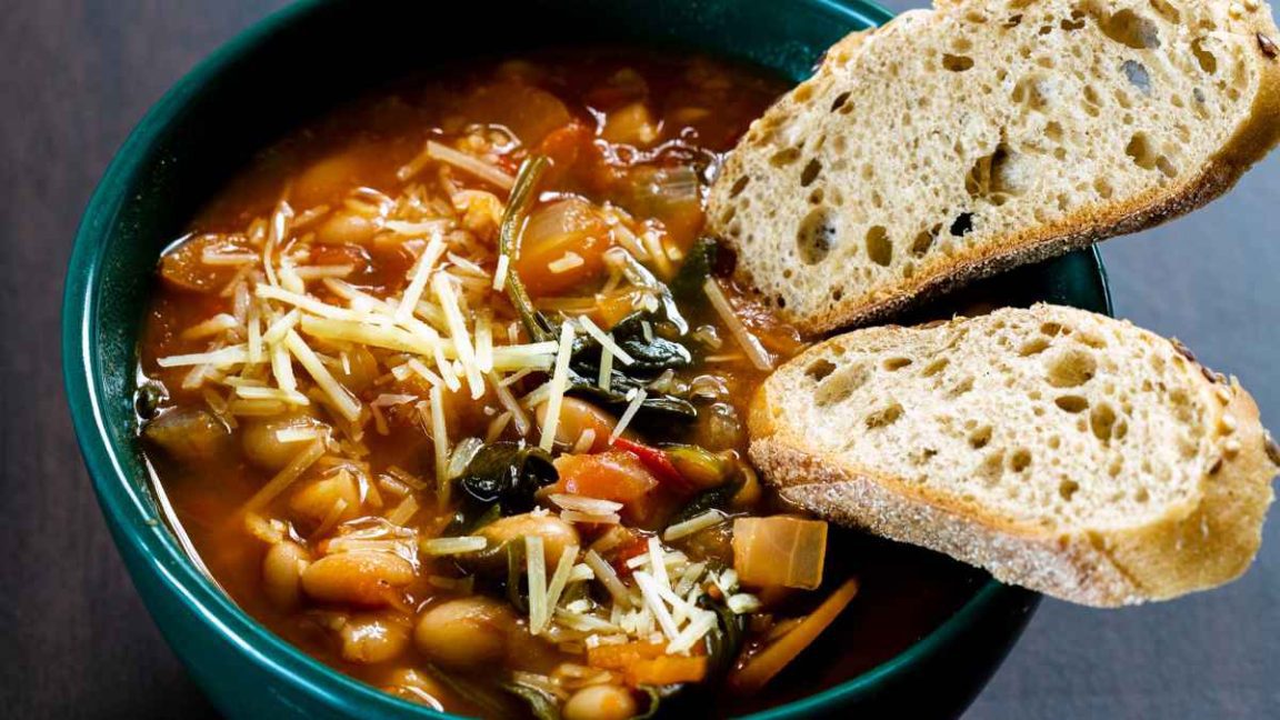 This delicious and hearty Tuscan white bean soup is perfect for cozy nights.