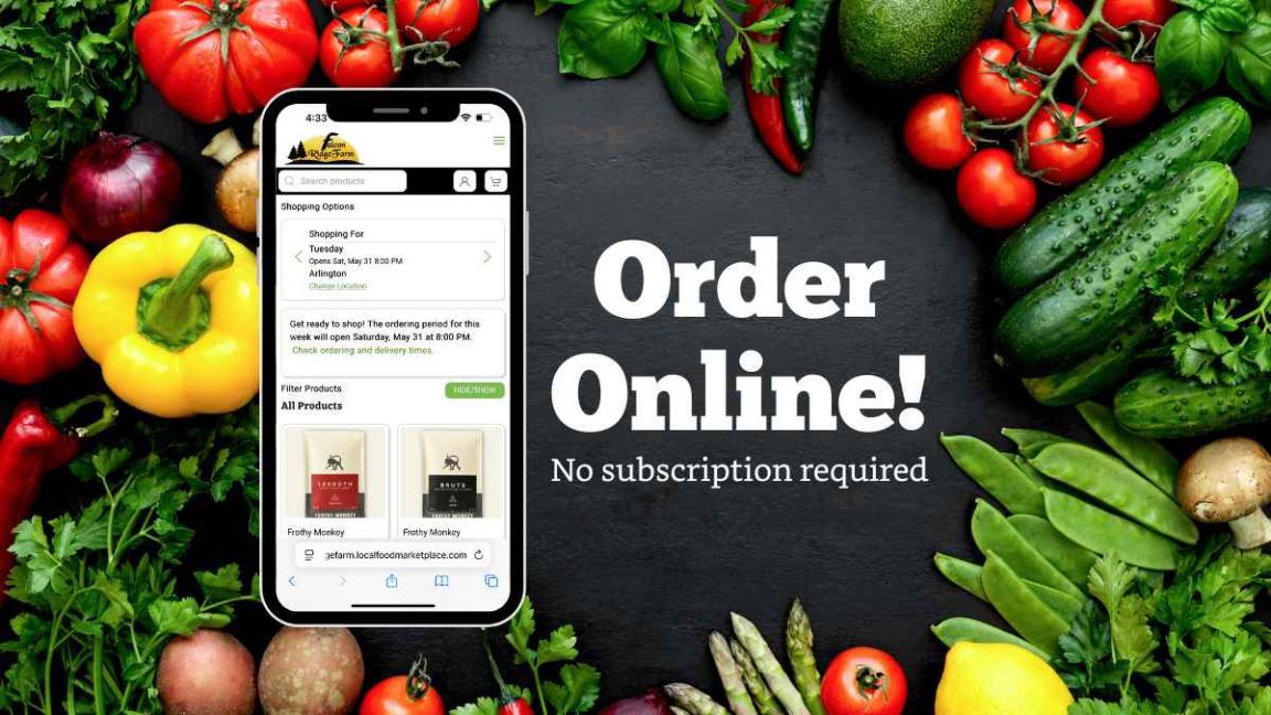 Order farm-fresh produce, flowers, and more!
