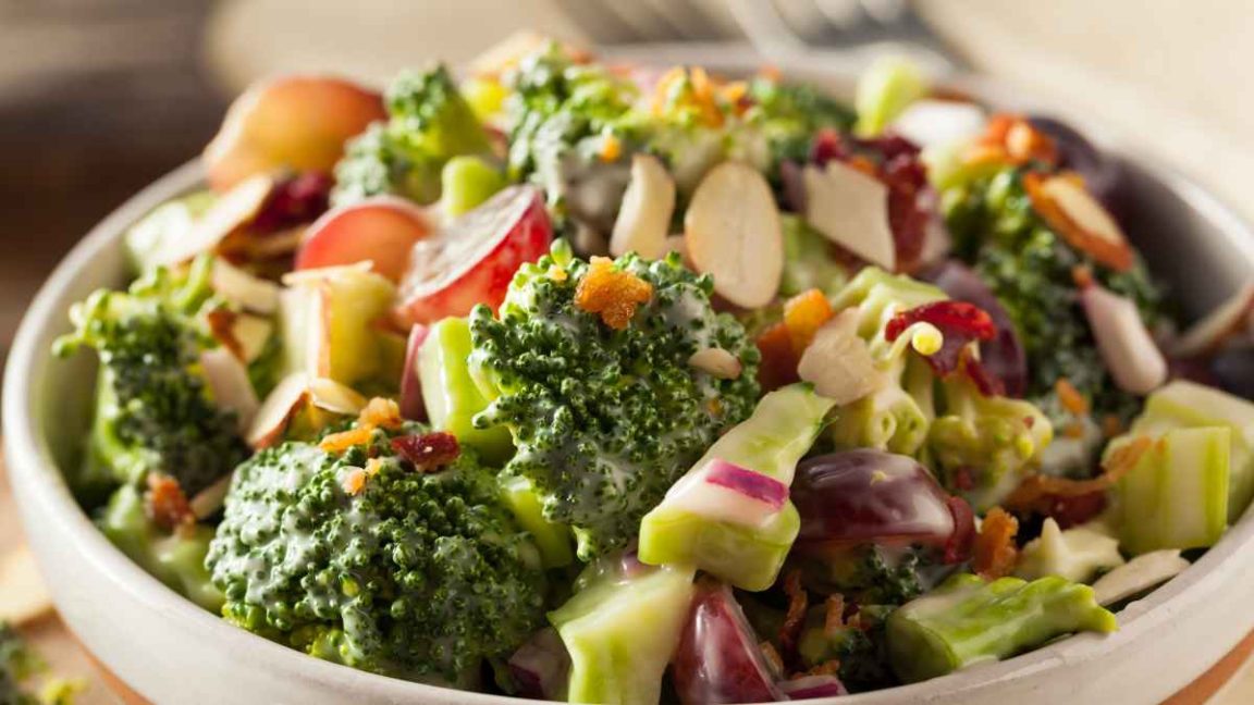 This broccoli salad is perfect for summer cookouts and potlucks!